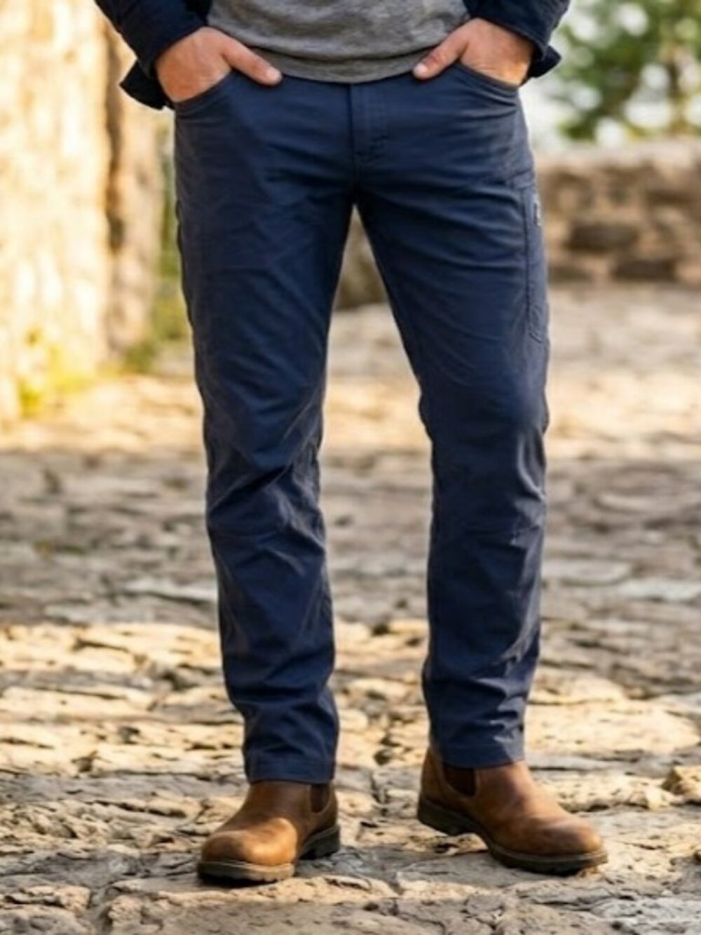 Kuhl Renegade Pants 36x32 Navy Lightweight Outdoor Hiking Pants